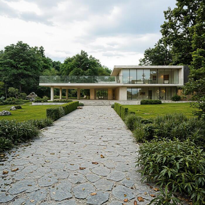 Modern Nature House