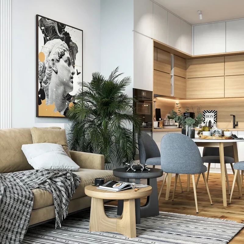 interior design, 3d visualization   – 3D visualization job by Denis Lyubivy on CGAward