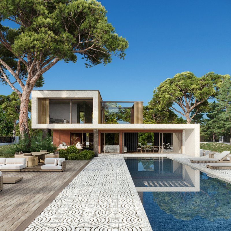 Architectural 3D visualization | Exterior 3D rendering Architectural 3D visualization | Exterior 3D rendering – 3D visualization job by Anastasiya on CGAward