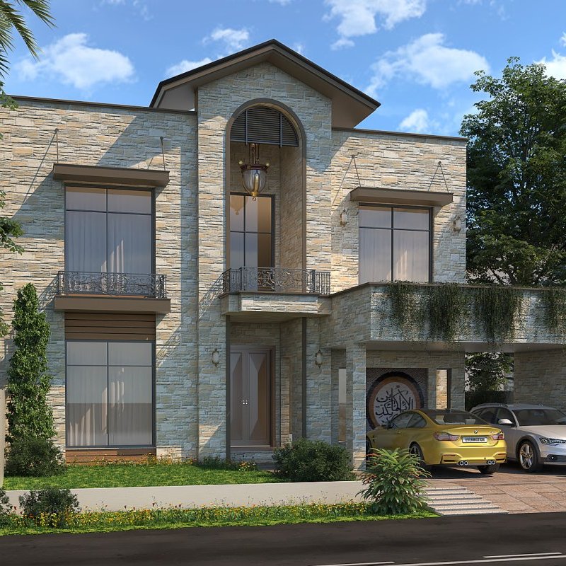 3D ARCHITECTURAL VISUALIZER – 3D visualization job by Asadwaheed Qureshi on CGAward