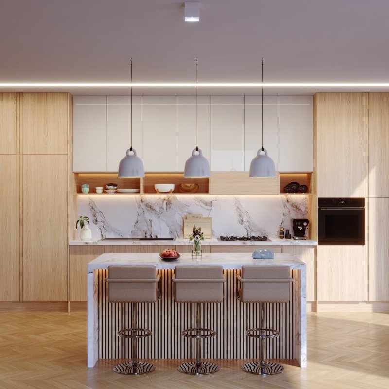 Interior design and 3D visualization – 3D visualization job by saleh khani on CGAward