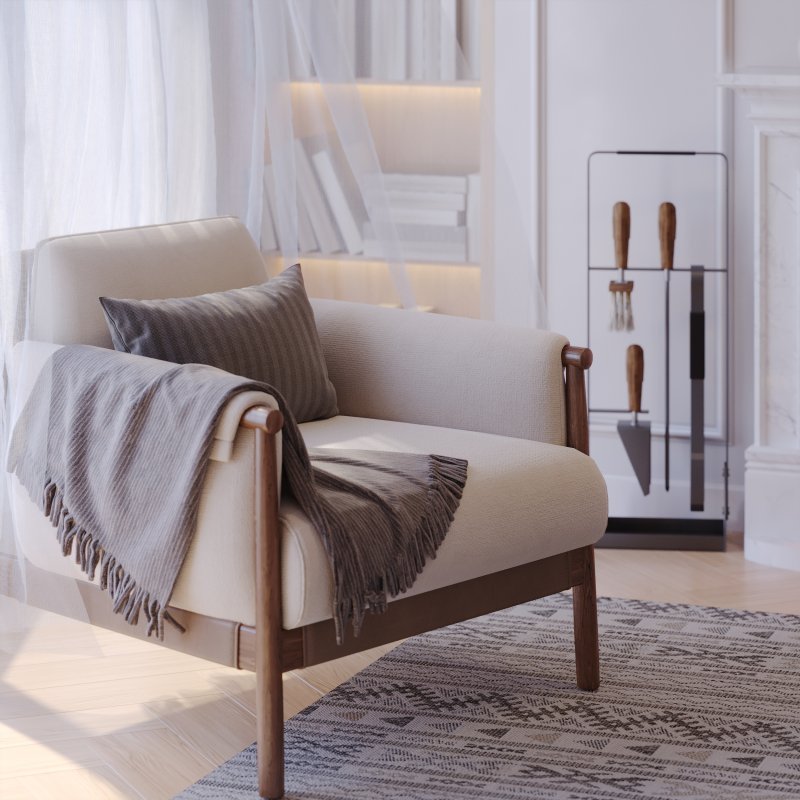 Interior design and 3D visualization – 3D visualization job by saleh khani on CGAward