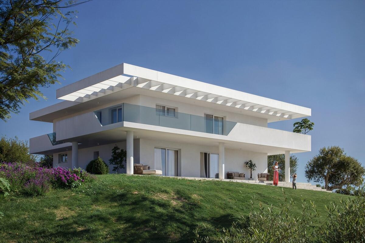 Villa Ulivi Villa Ulivi – architectural 3D visualization project featured on CGAward