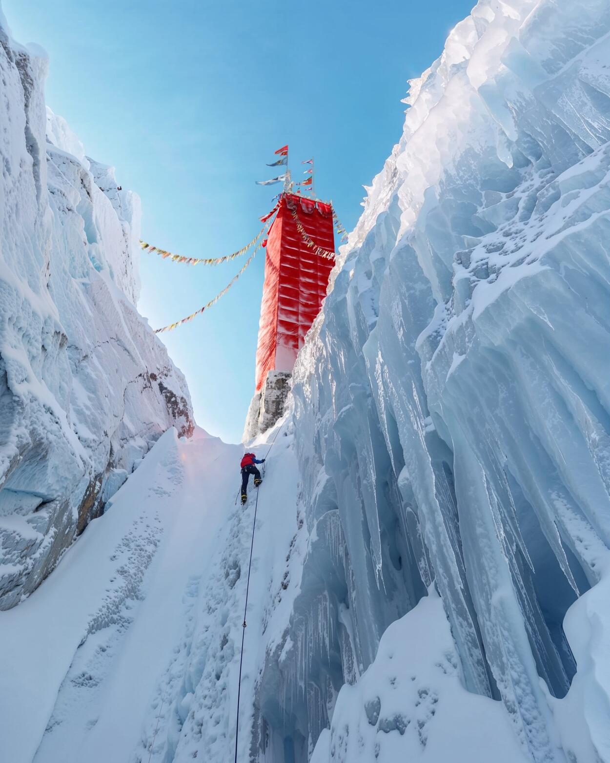 The Red Tower – architectural 3D visualization project featured on CGAward