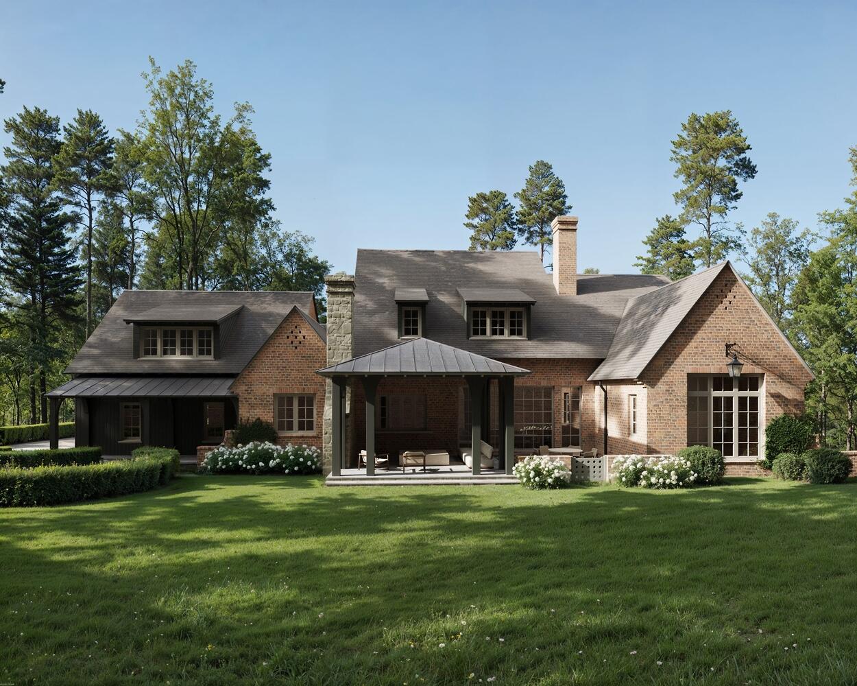 Lightburn Creek Residence – architectural 3D visualization project featured on CGAward