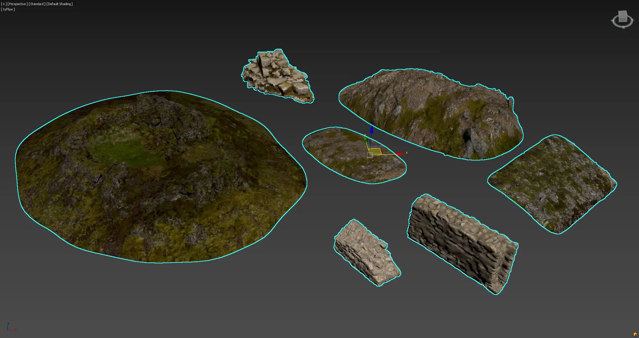 3D Modeling of rocks