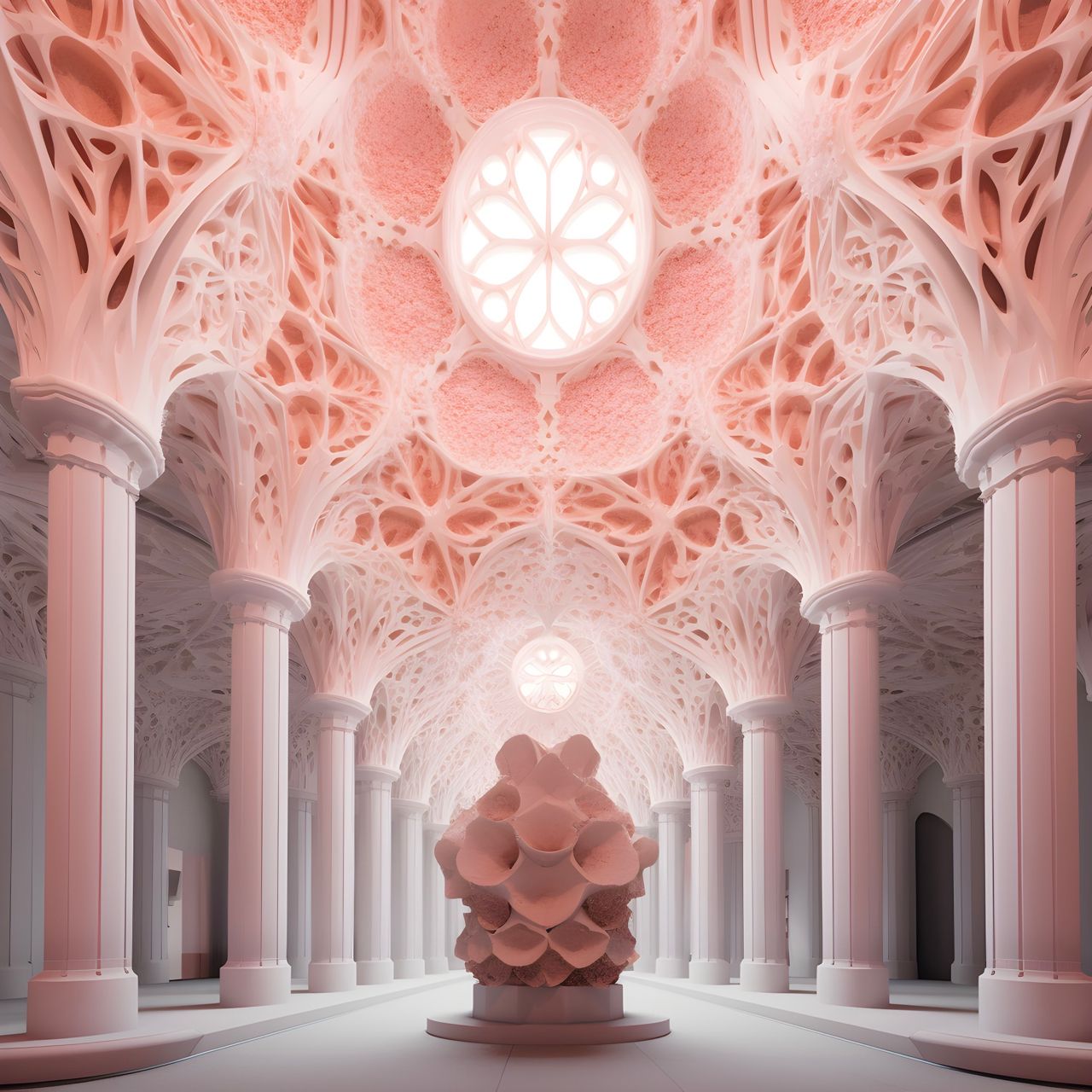 Architecture Concepts made in MidJourney AI Tool