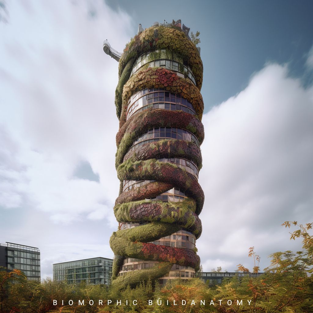Architecture Concepts made in MidJourney AI Tool