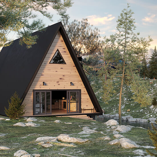 Tarnakop Viktor 3D Render House Forest