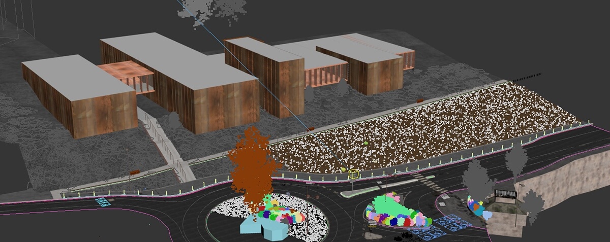3D Visualization of the Exterior. Tutorial from Sakul Vartanyan 5