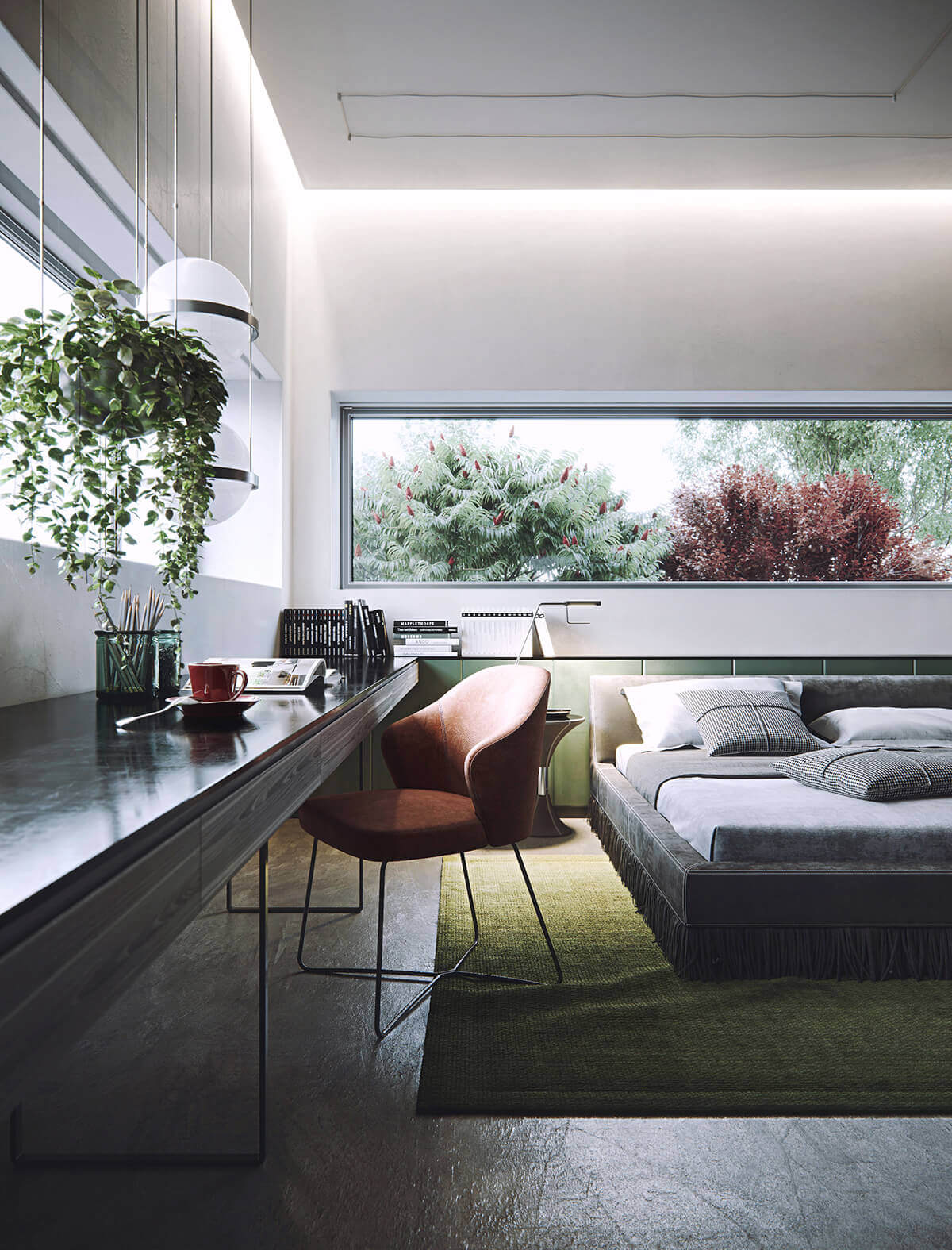 Anna Fedyukina 3D render of interior exterior 6