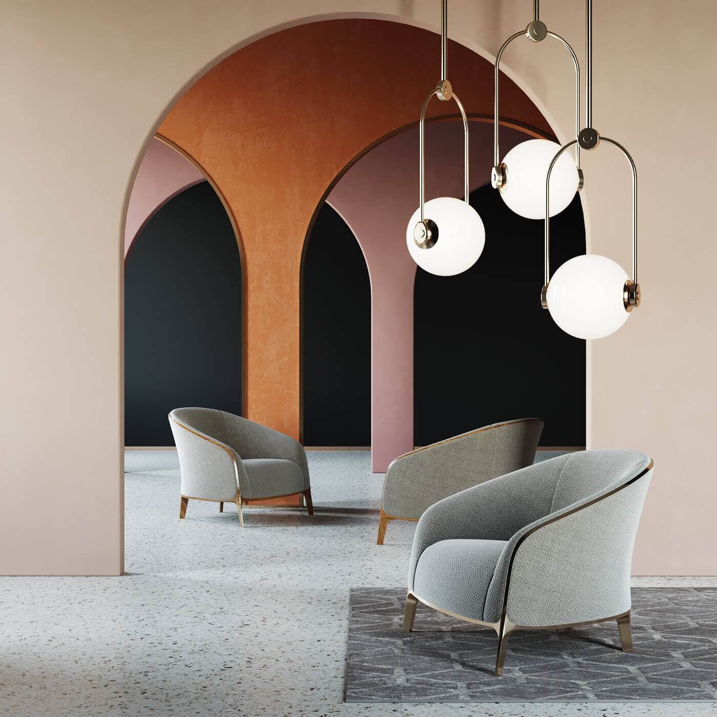 Free interior scene in 3ds max and Corona renderer