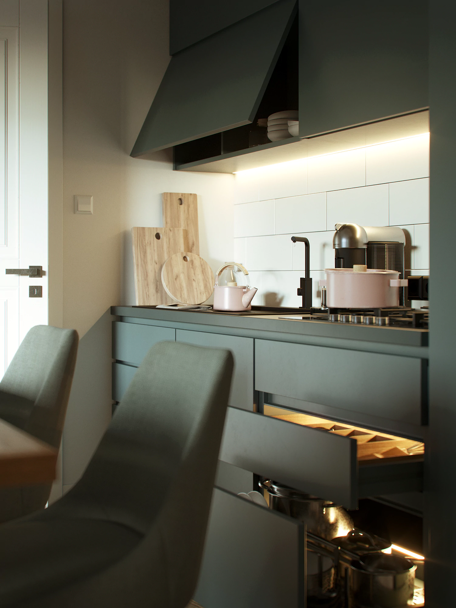 Doing the Interior CloseUps Renders in Vray