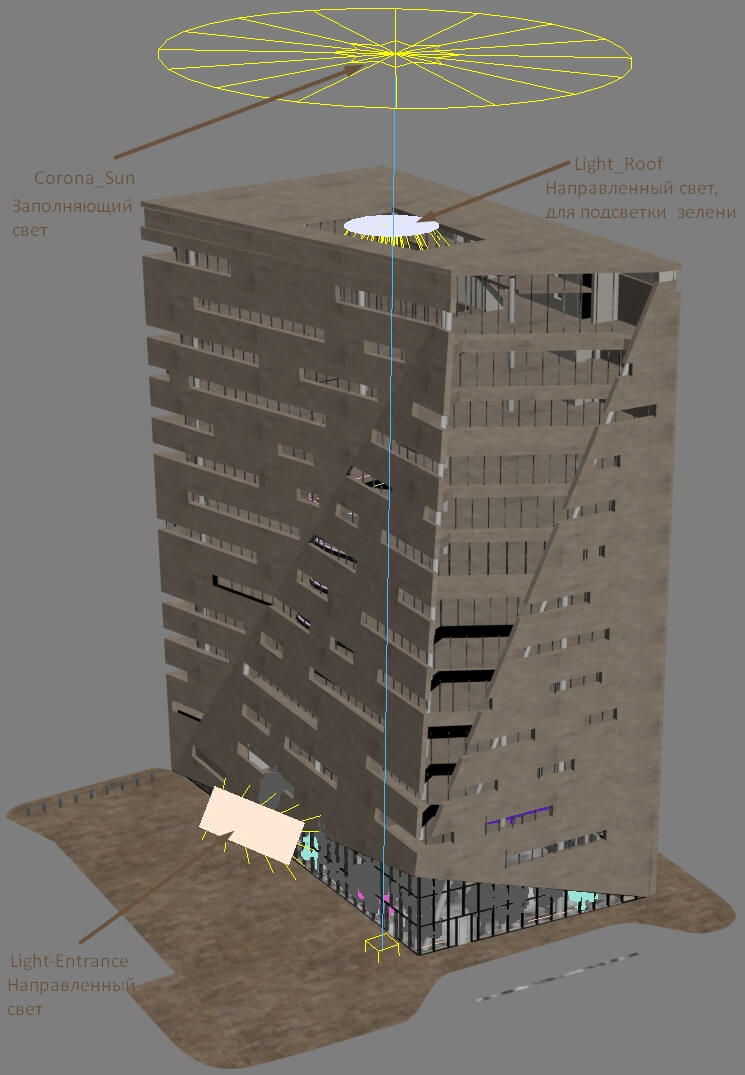 Making of Sanko interior in 3ds max and Corona. Author: Evgeniy Maly