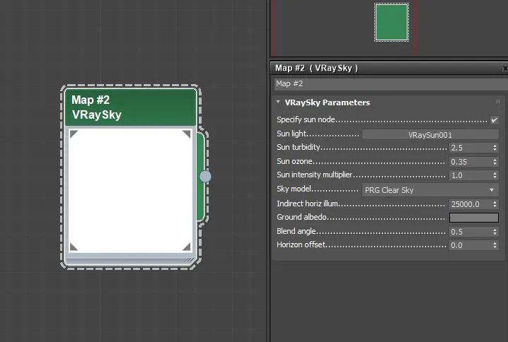 lighting part of the scene in Vray