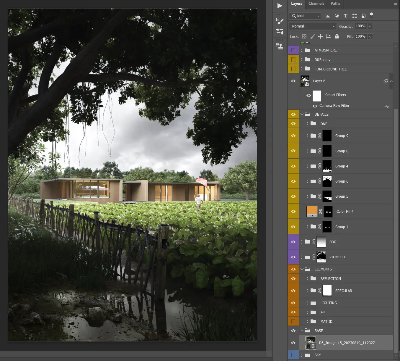 Making light of scene in D5 Render by Figment Visual