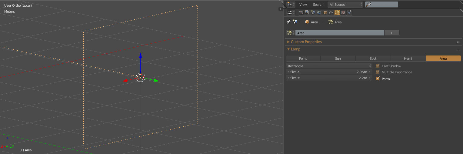 GНастройка реалистичного освещения в Blender
