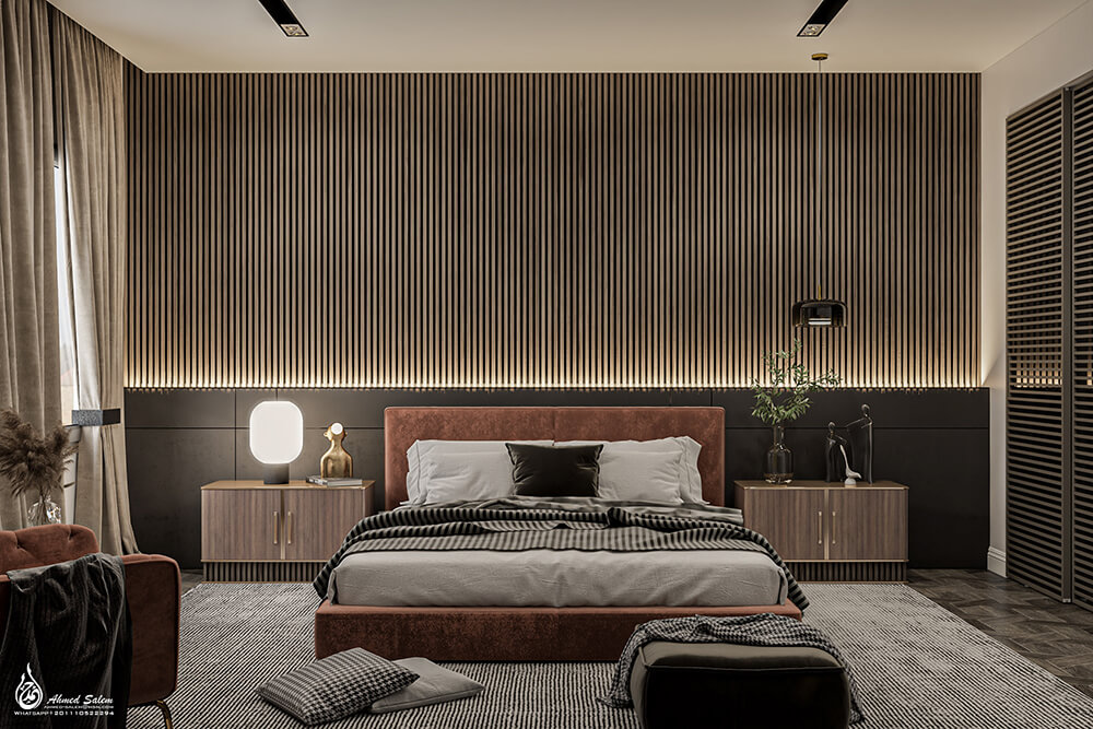 Free Bedroom Interior Scene in 3ds Max and V-ray 