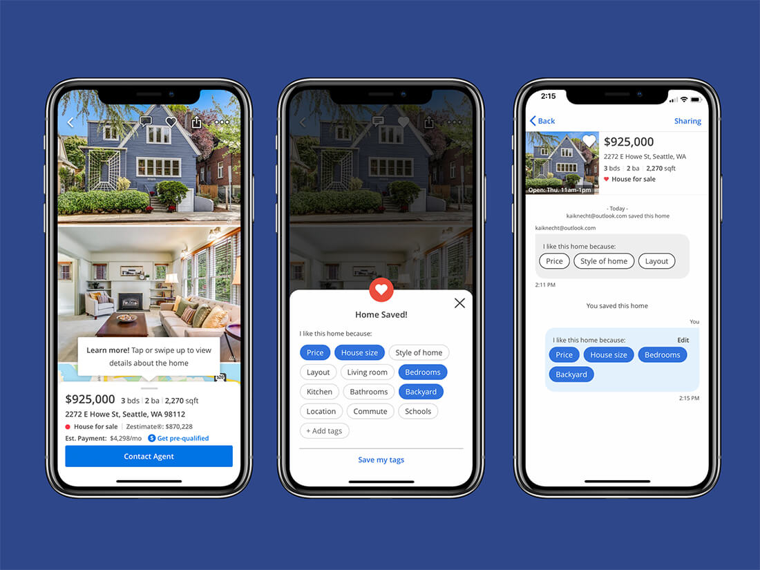 Zillow app