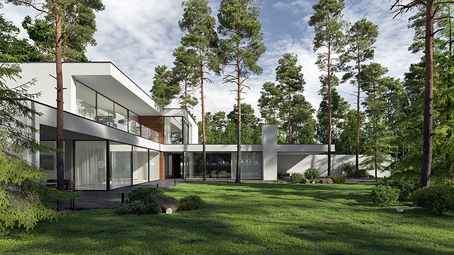 Trends in the construction of urban and suburban houses in 2021