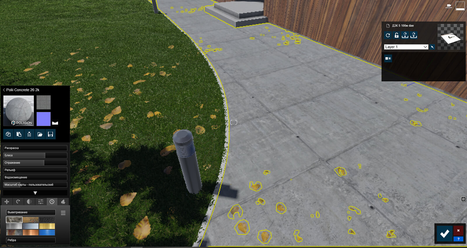 3d rendering of the exterior in Lumion