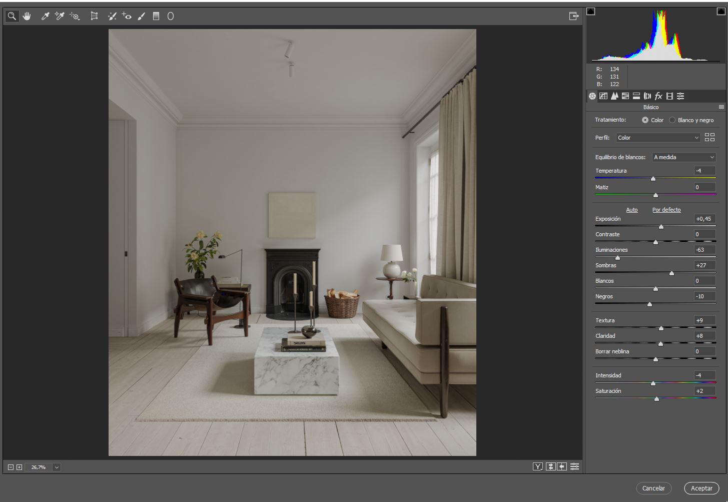 Making of 3d visualization NUÑEZ DE BALBOA. Tutorial from Gabriel Fabra
