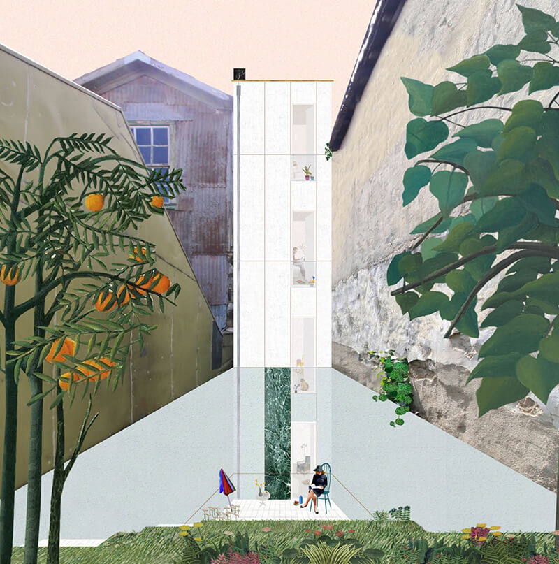 Post-Digital Architectural Collage