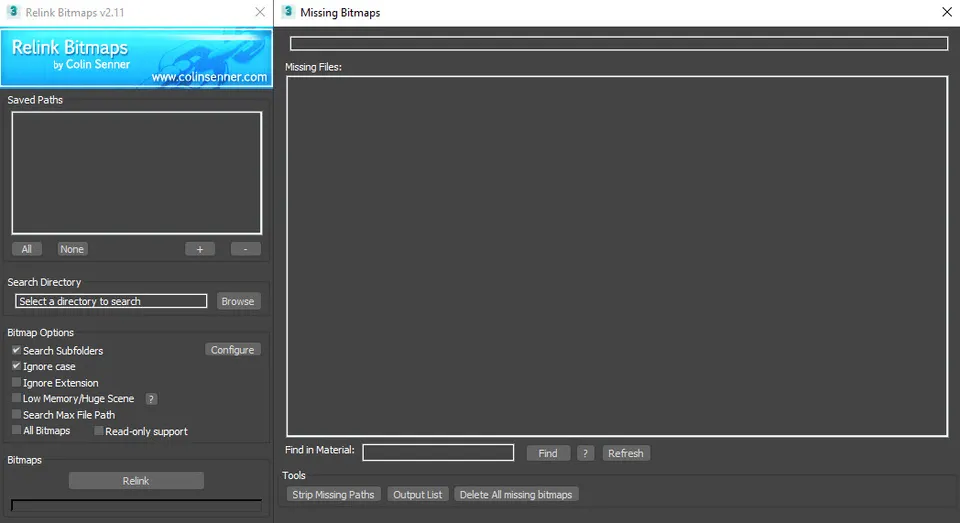 Relink Bitmaps