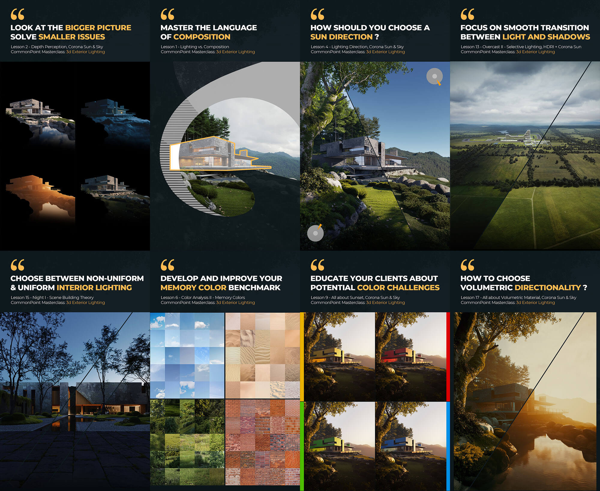 CommonPoint Masterclass: 3D Exterior Lighting