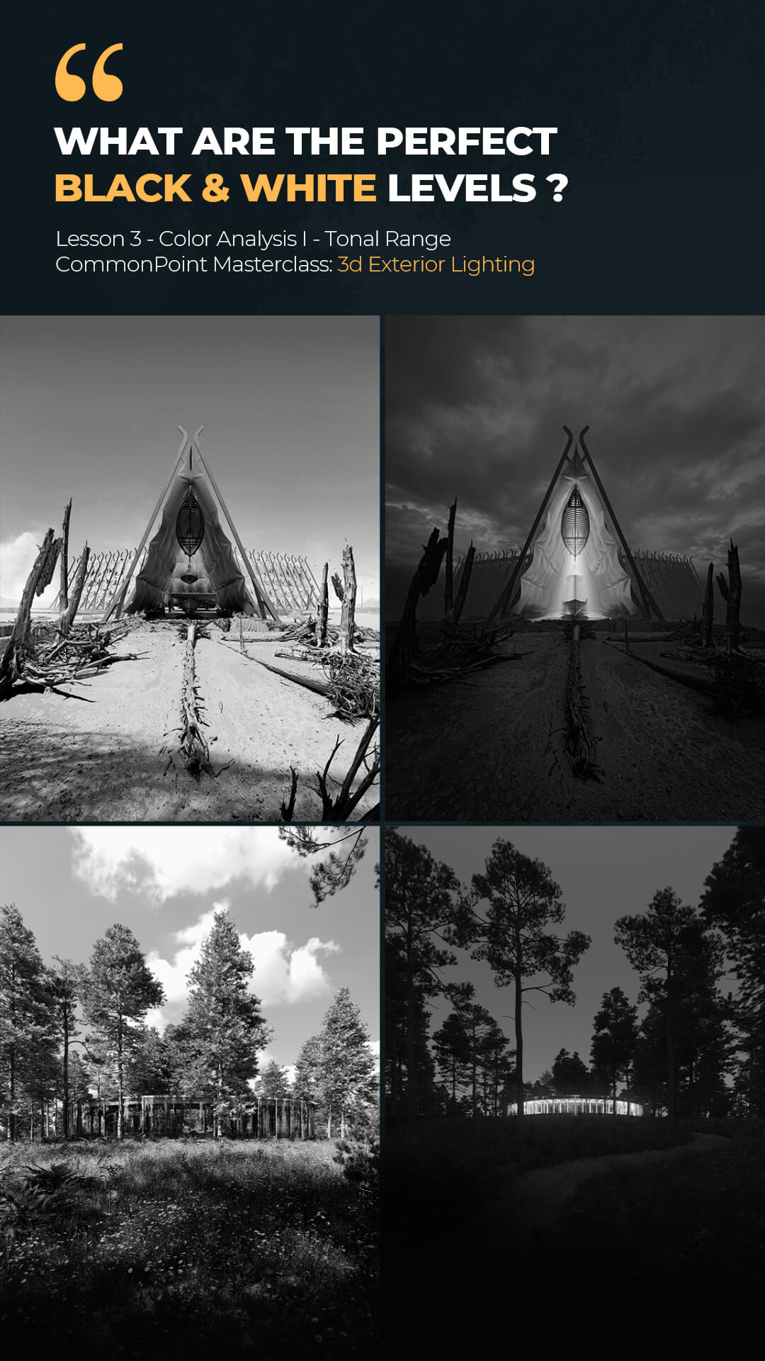 CommonPoint Masterclass: 3D Exterior Lighting
