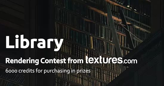 Library - Rendering Contest by Textures.com