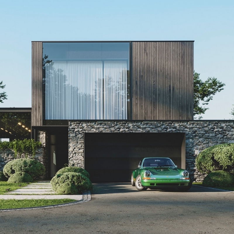 Exterior 3D rendering services