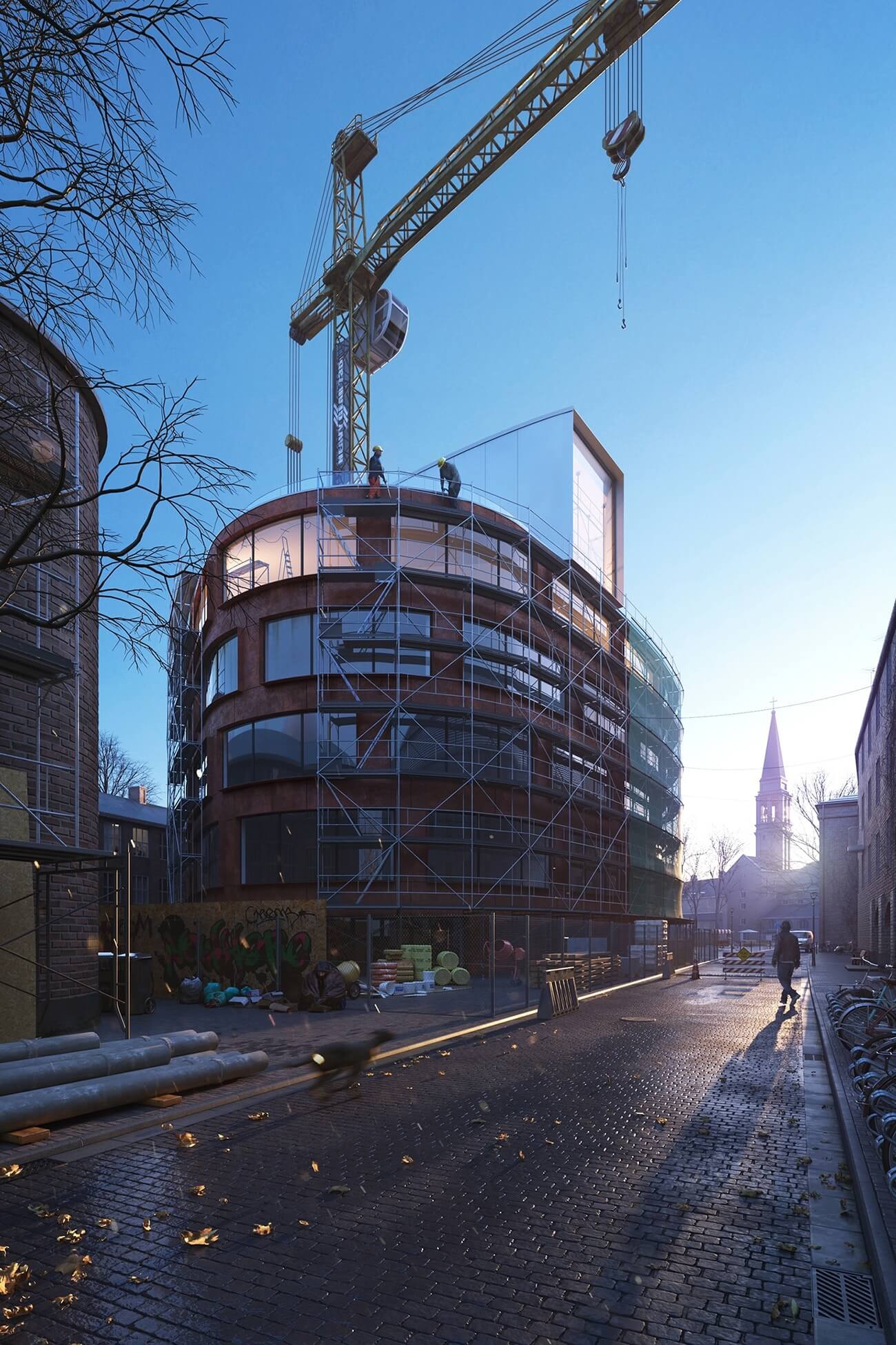 School of Architecture School of Architecture – architectural 3D visualization on CGAward