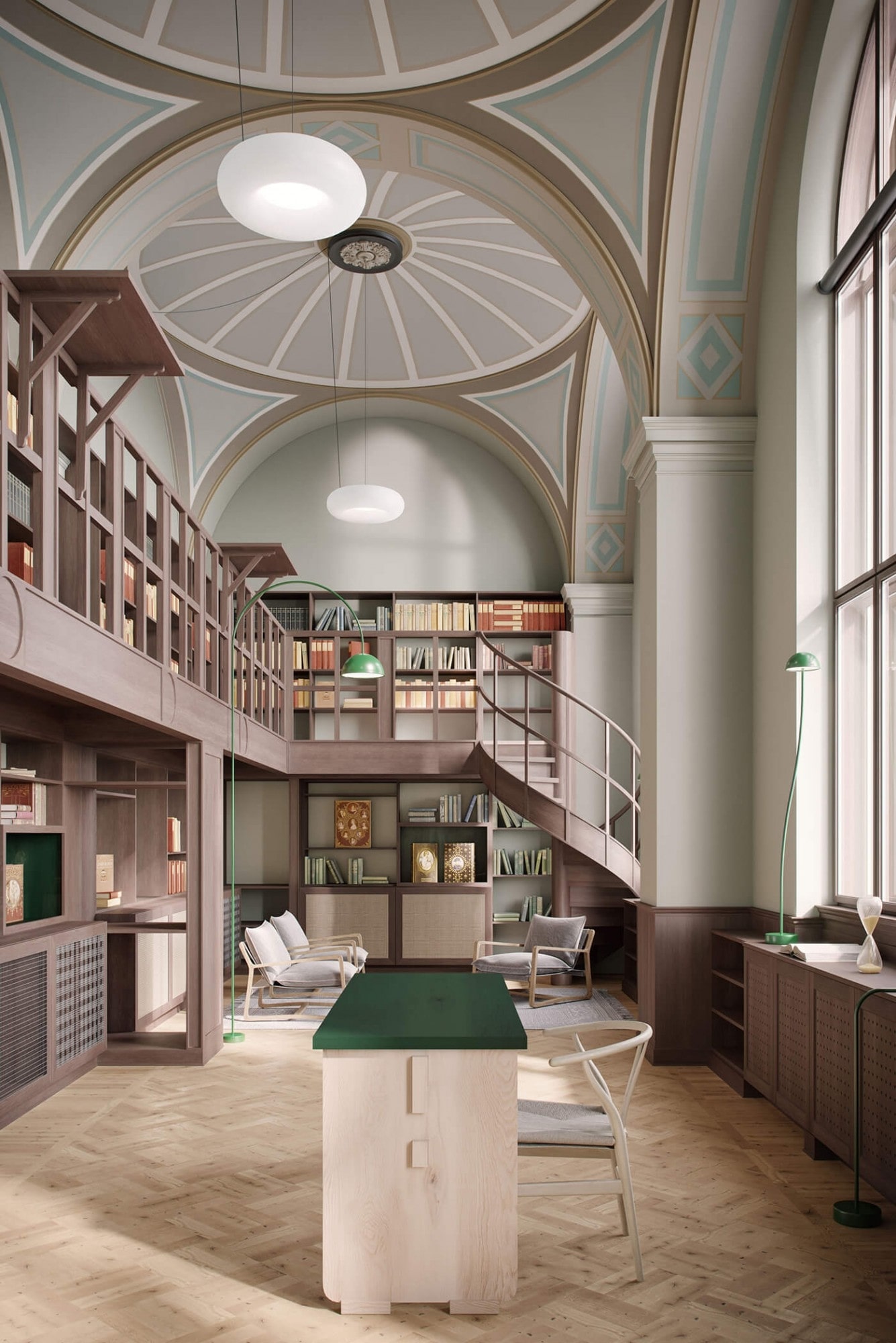 Old Library Old Library – architectural 3D visualization on CGAward