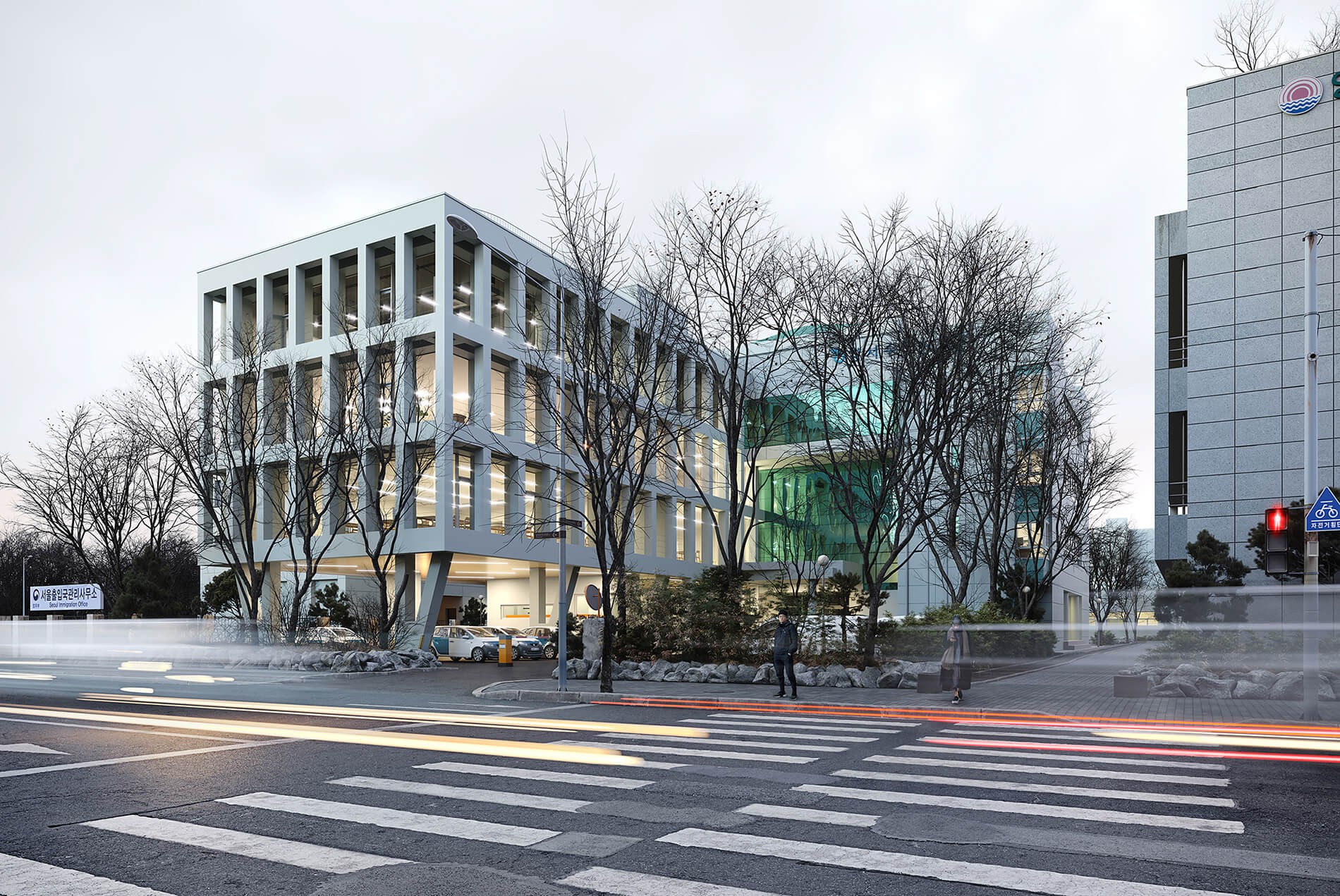 Office Building Office Building – architectural 3D visualization on CGAward