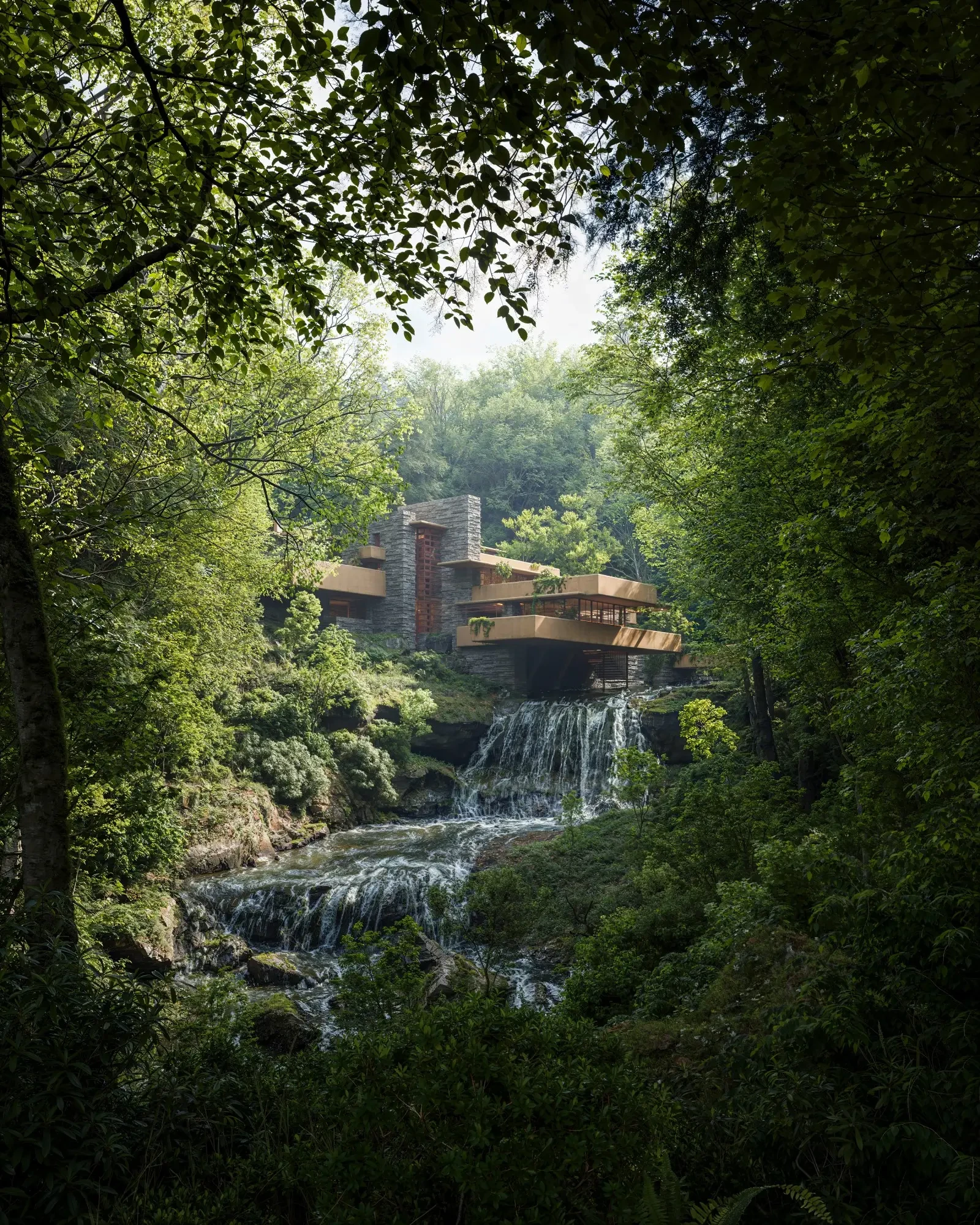 The Return Of Fallingwater The Return Of Fallingwater – architectural 3D visualization on CGAward