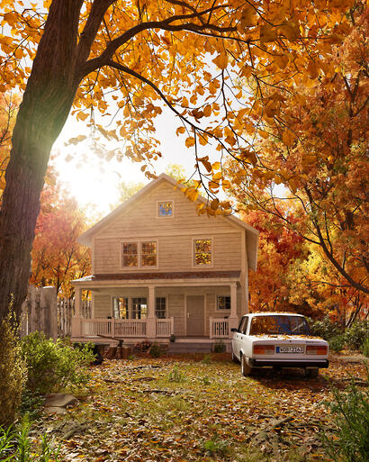 Nostalgic Days. architectural 3D visualization gallery on CGAward