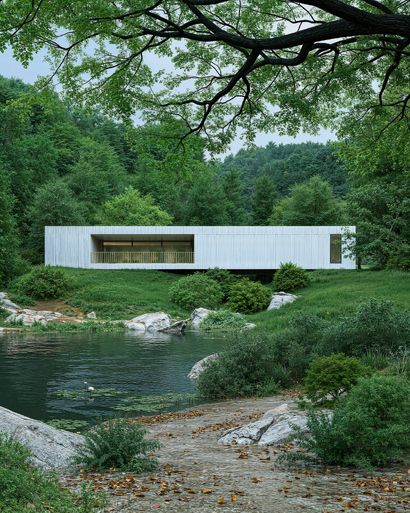 Hidden Among the nature architectural 3D visualization gallery on CGAward