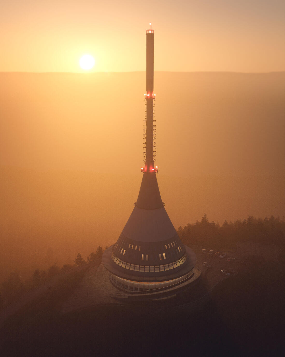 Architectural 3D visualization by Nikolaj Mažorin on CGAward