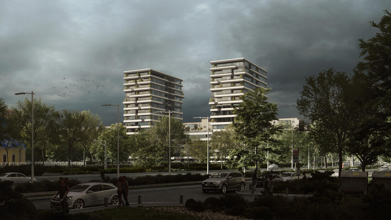 Architectural 3D visualization by INCEPT VISUALS on CGAward