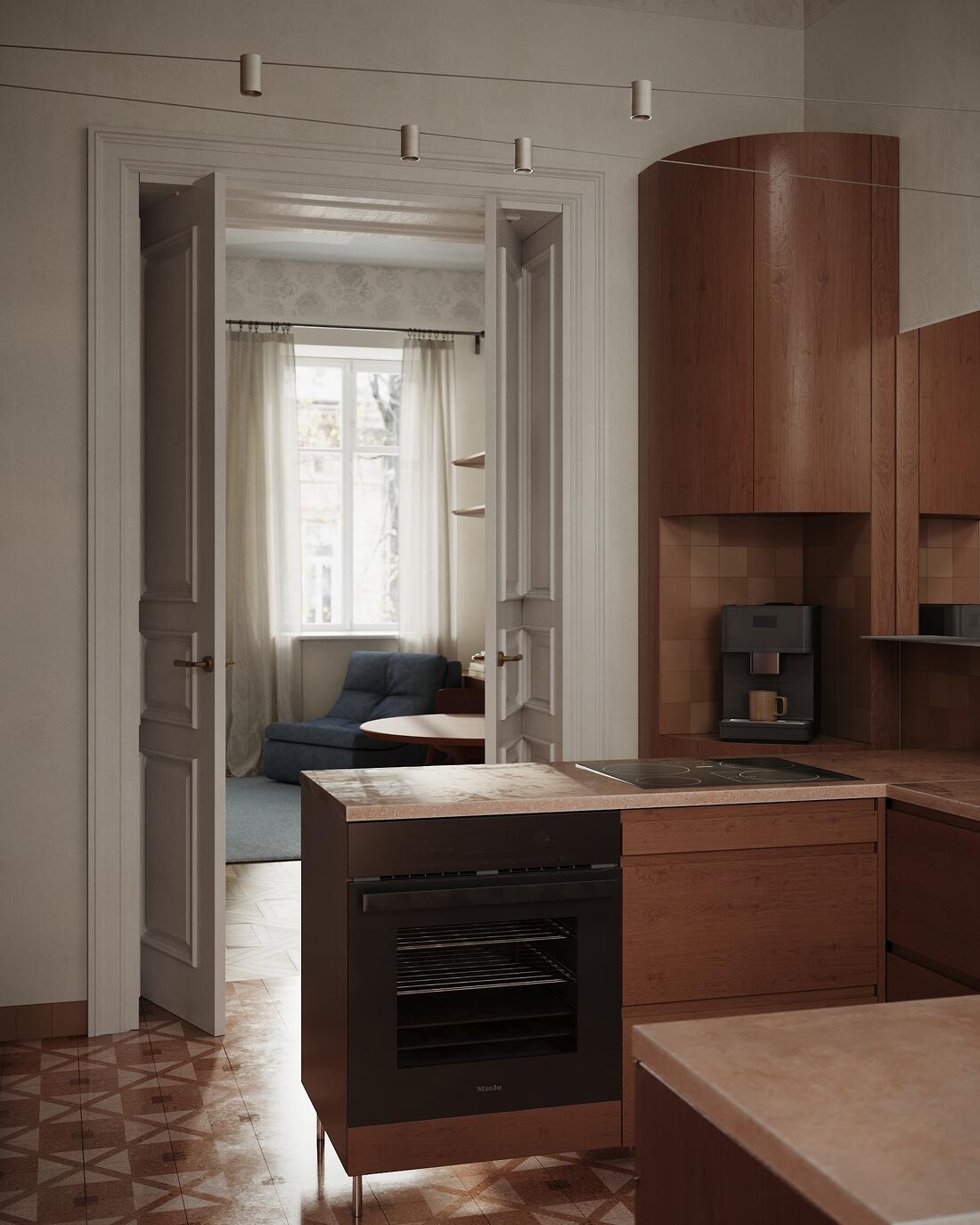 Architectural 3D visualization by Viktoria Lazarchyk on CGAward