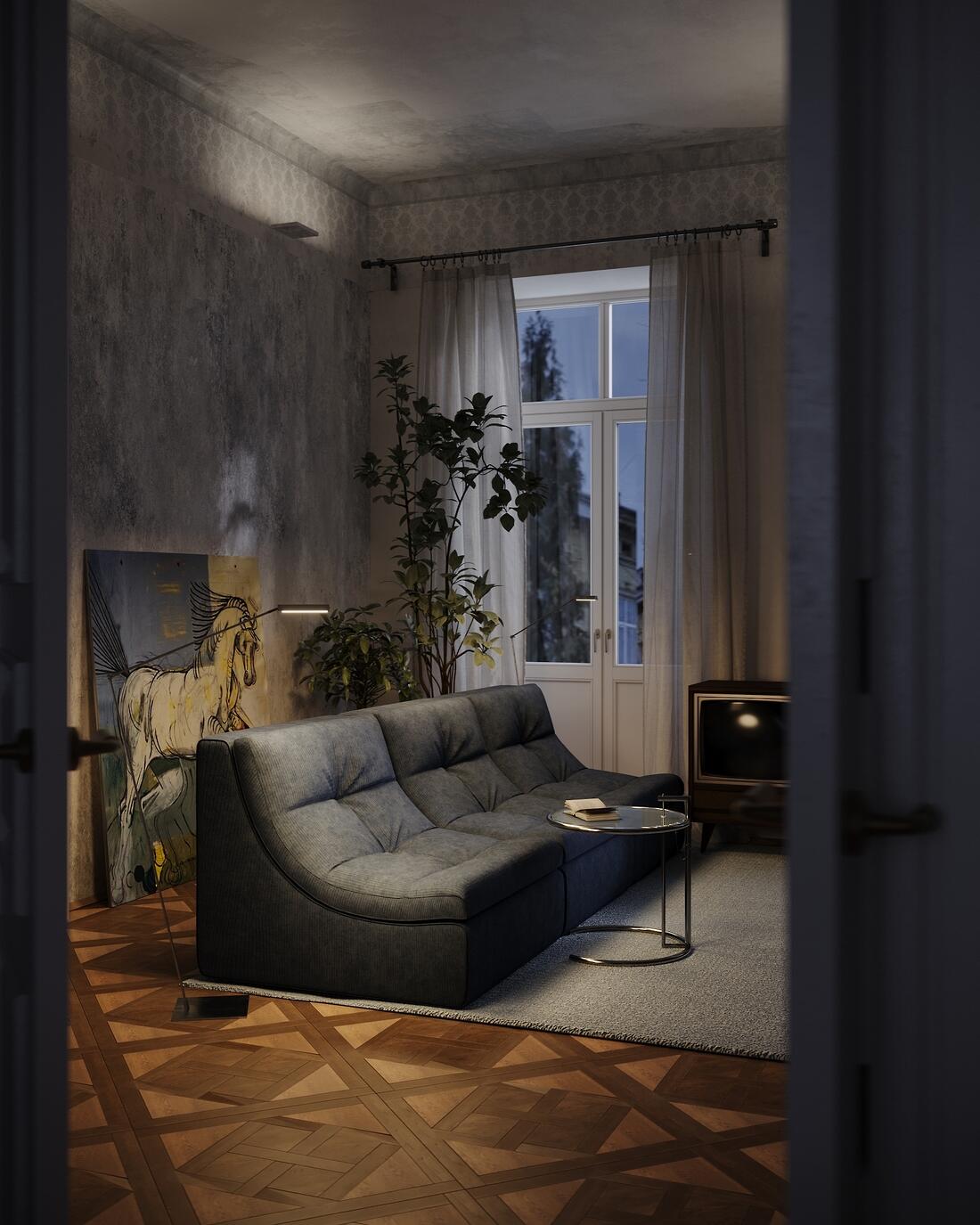 Architectural 3D visualization by Viktoria Lazarchyk on CGAward