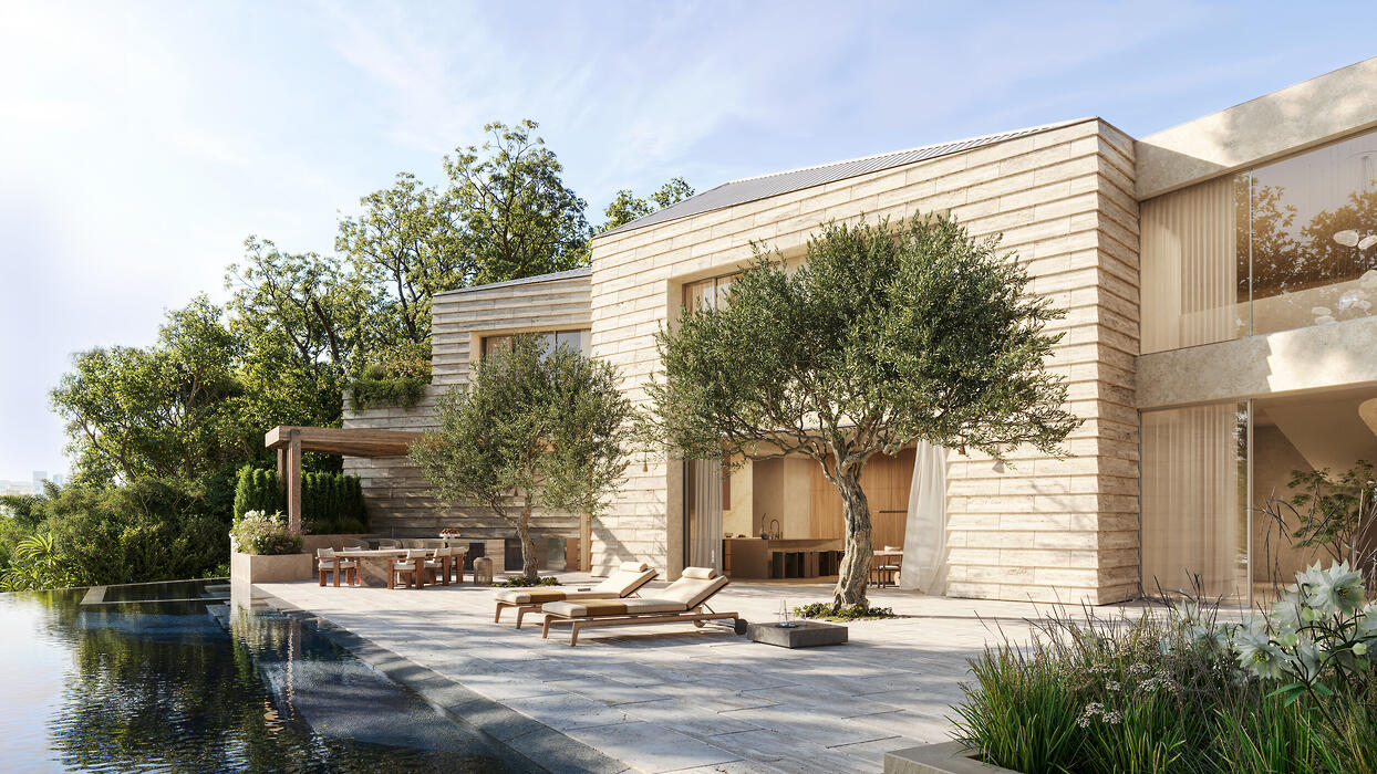 Architectural 3D visualization by NOM Bureau on CGAward