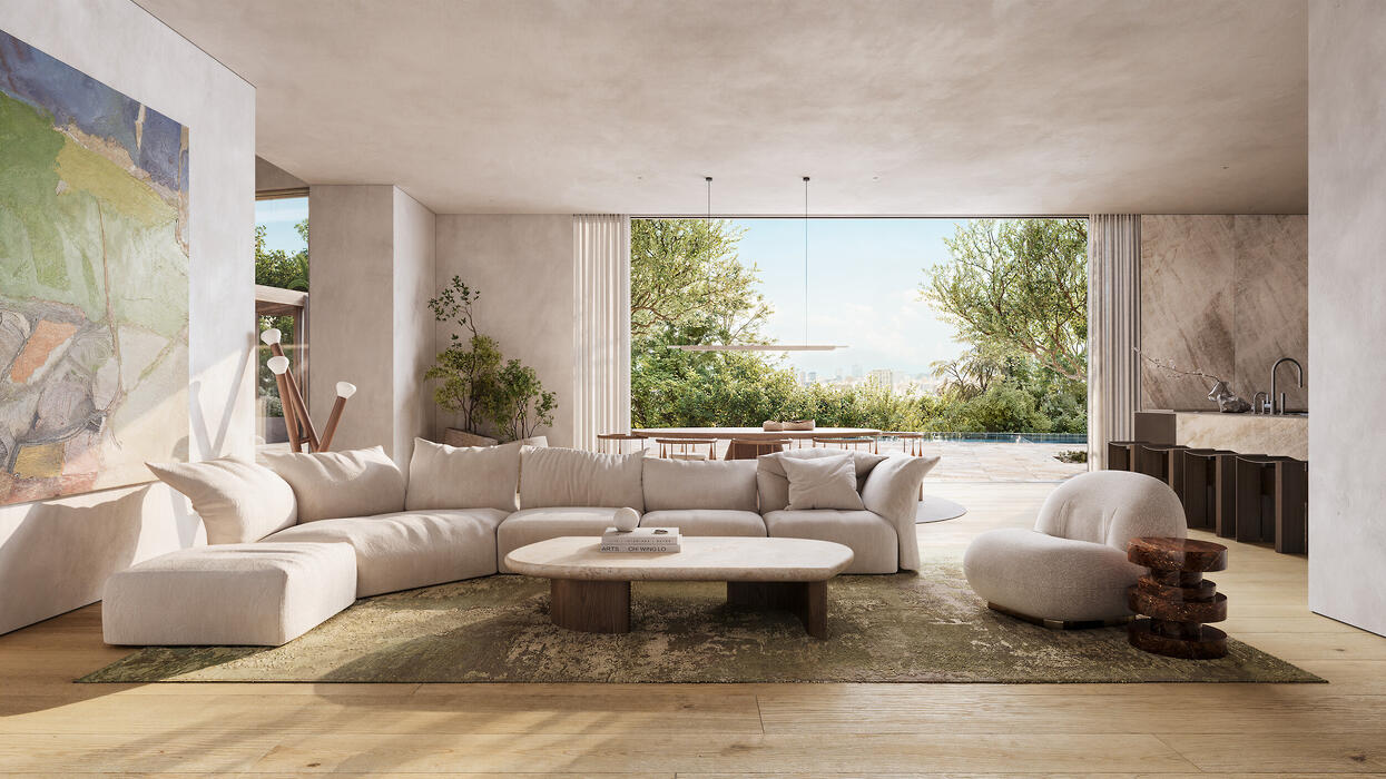 Architectural 3D visualization by NOM Bureau on CGAward