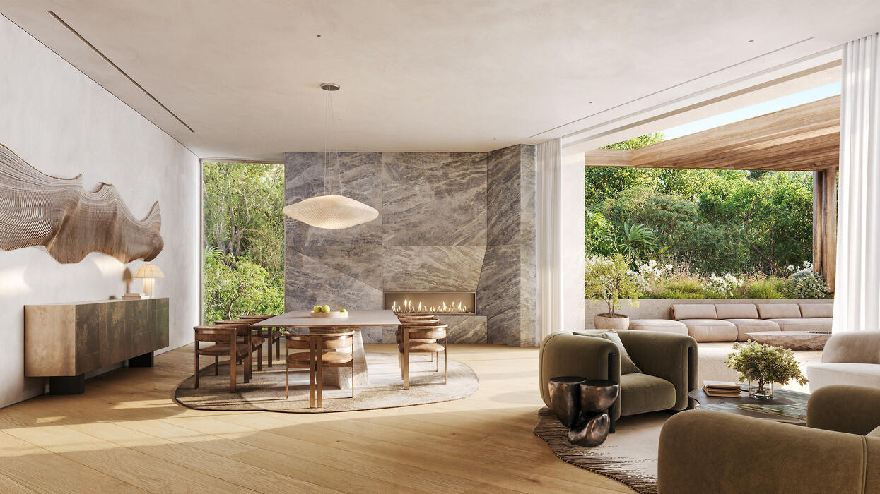 Architectural 3D visualization by NOM Bureau on CGAward