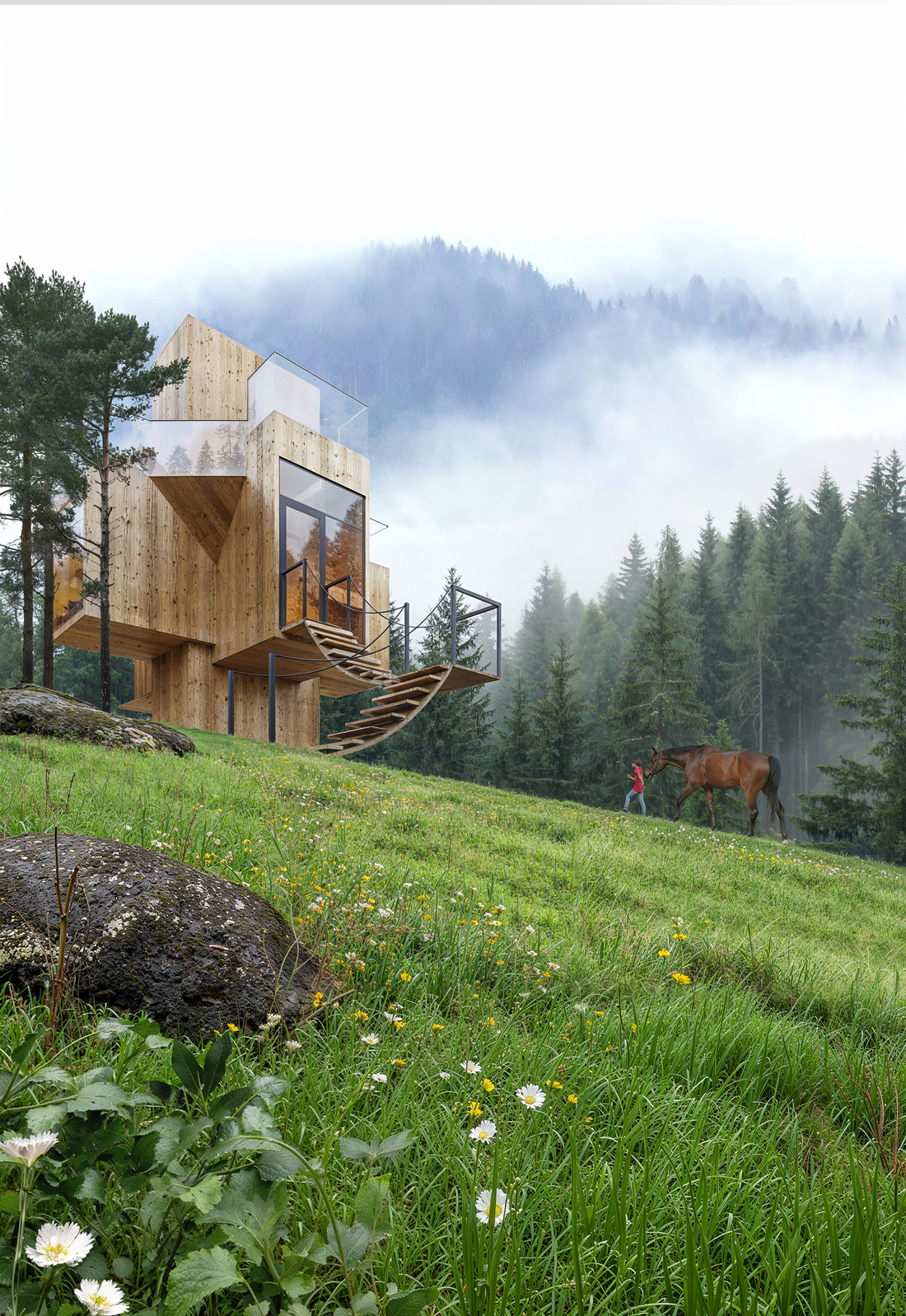 Architectural 3D visualization by Mohamed Nasser on CGAward