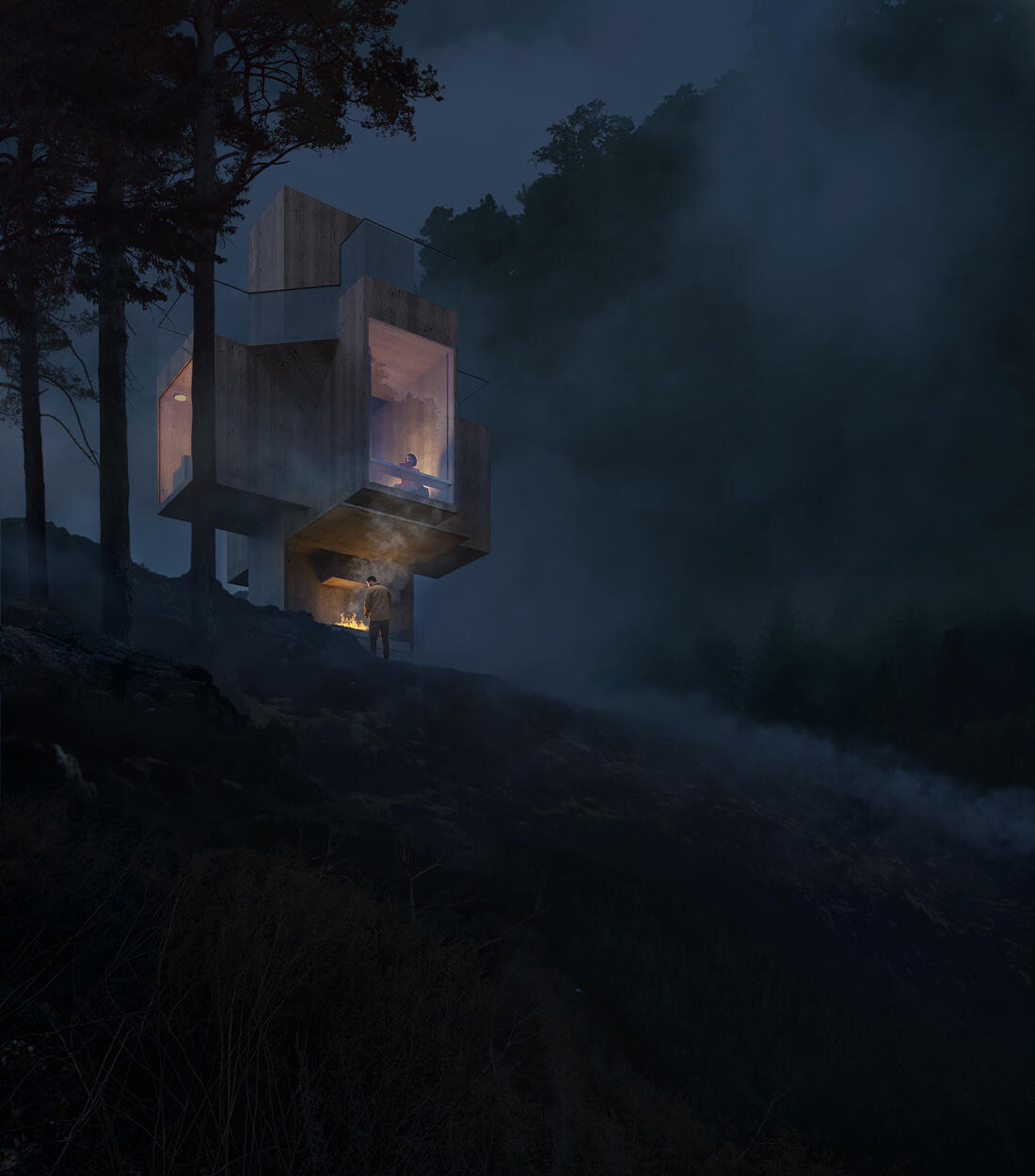 Architectural 3D visualization by Mohamed Nasser on CGAward