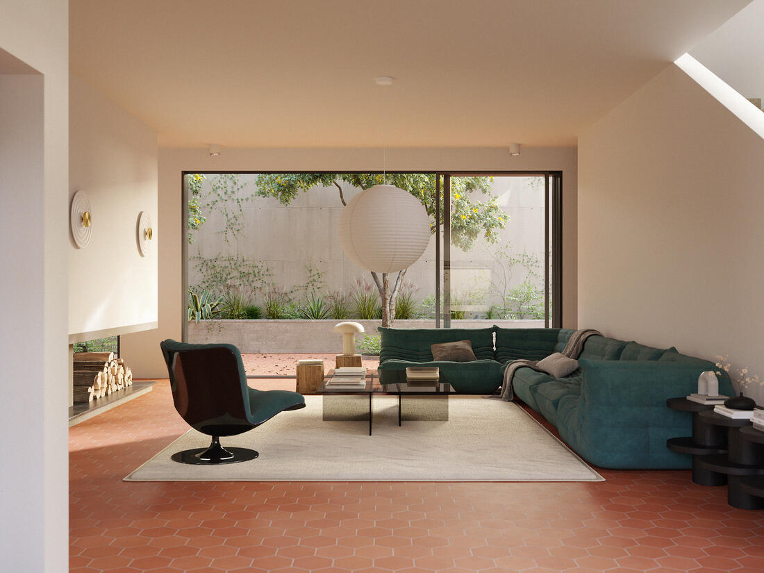 Architectural 3D visualization by Juan Pinto on CGAward