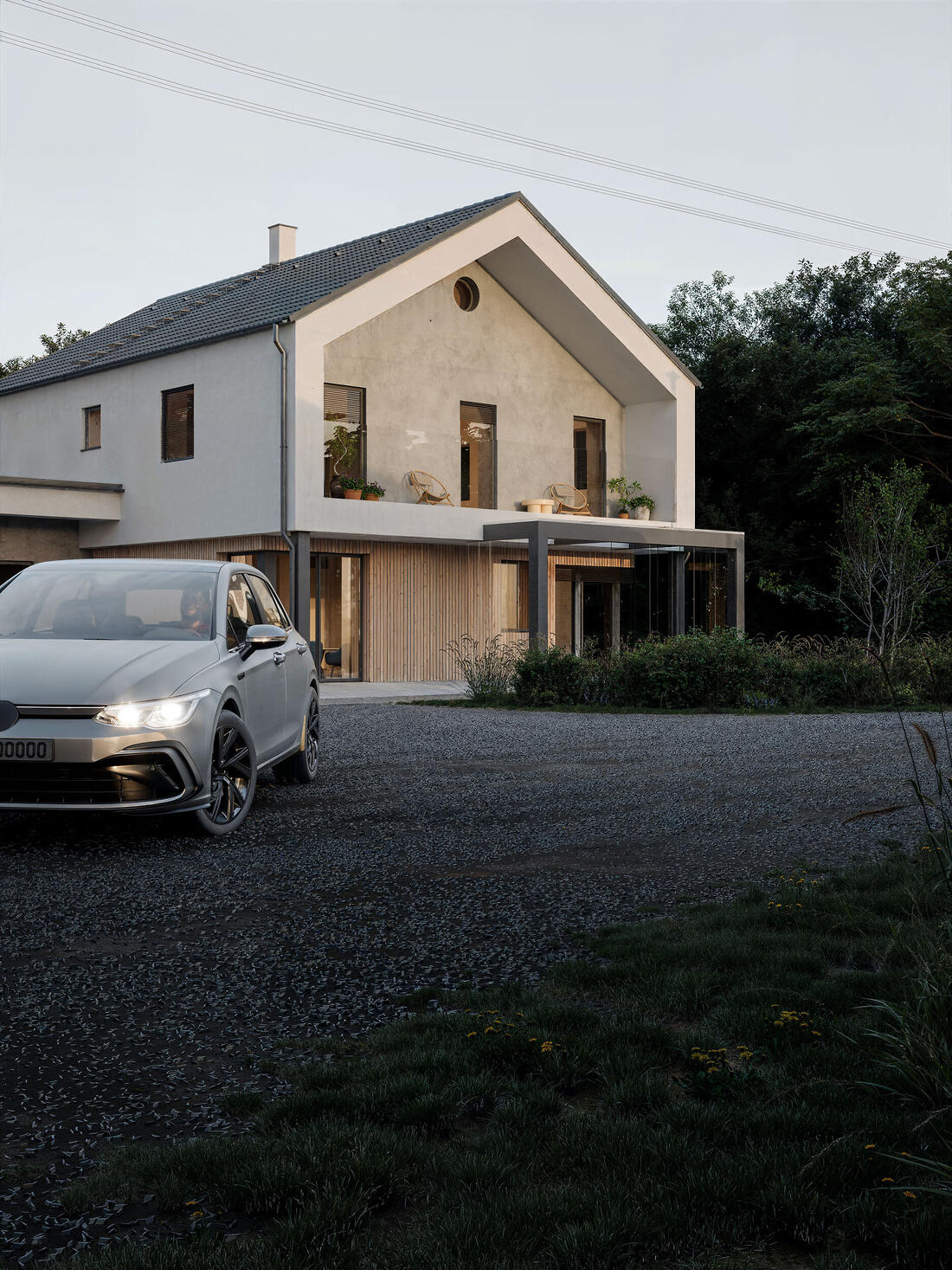 Architectural 3D visualization by Nikolaj Mažorin on CGAward