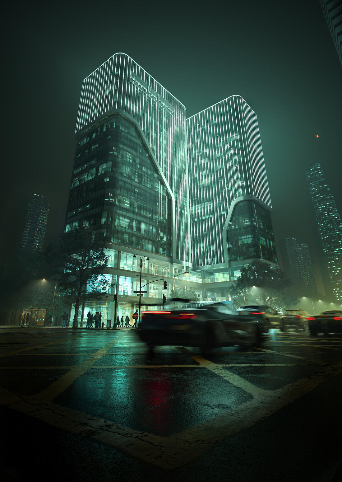 Architectural 3D visualization by Shadowplay Studio on CGAward